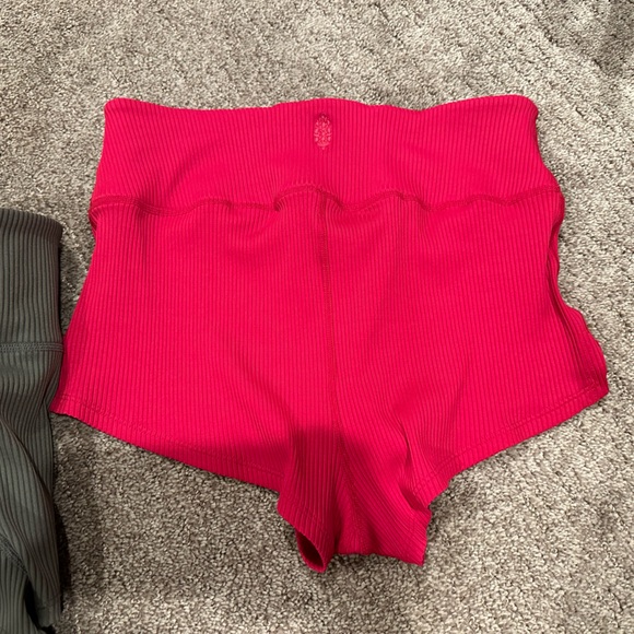 NWOTs: FP Movement by Free People ribbed shorts. Both for $25 - Picture 3 of 7